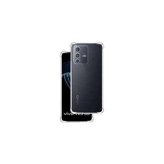 Vivo V23 Transparent Soft TPU Silicone Bumper Cover