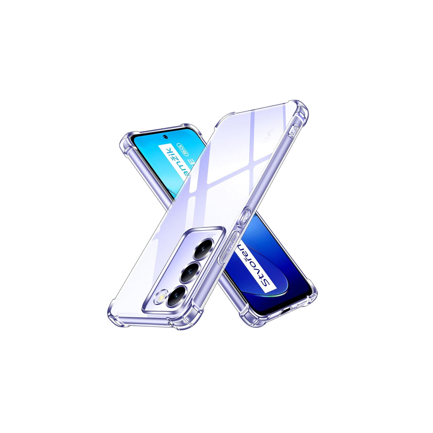 Vivo V27 Pro Transparent Soft TPU Silicone Bumper Cover
