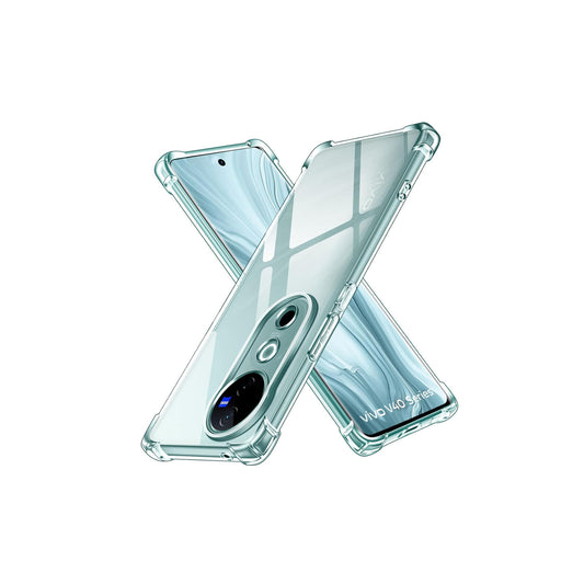Vivo V40 Pro Transparent Soft TPU Silicone Bumper Cover