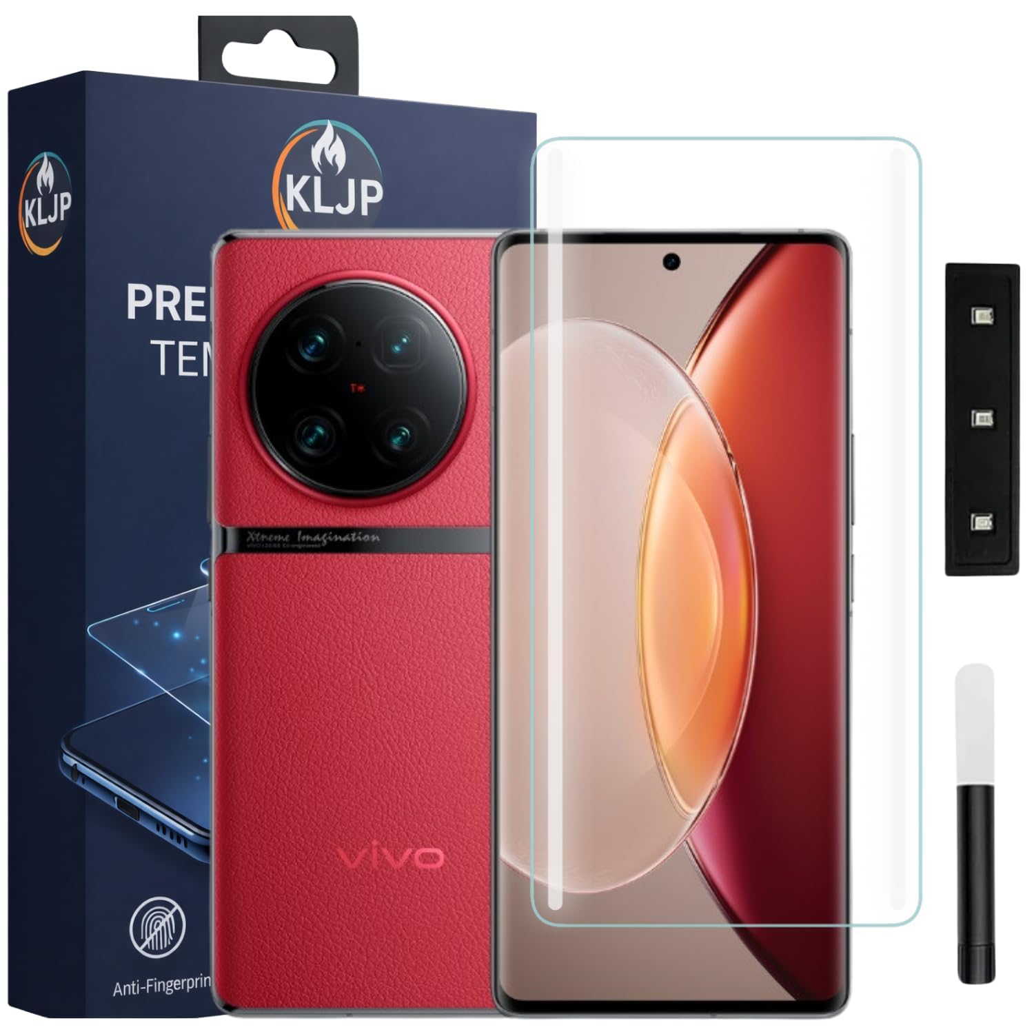 Vivo X90 UV Tempered Glass Screen Protector