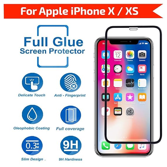 iPhone Xs  OG HD Tempered Glass Screen Protector
