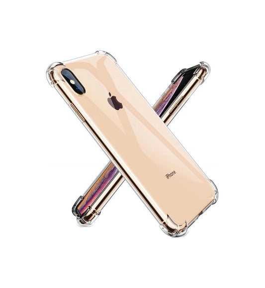 iPhone x Transparent Soft TPU Silicone Bumper Cover