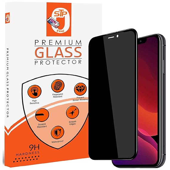 iPhone Xr Privacy Tempered Glass Screen Protector
