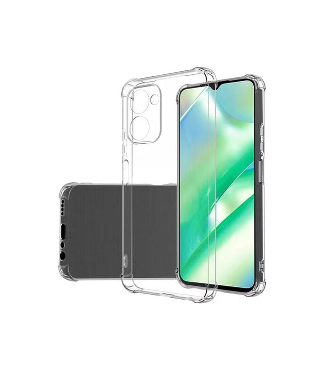 Vivo Y18s Transparent Soft TPU Silicone Bumper Cover