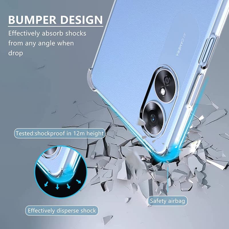 Vivo Y100 Transparent Soft TPU Silicone Bumper Cover
