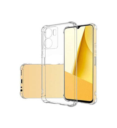 Vivo Y16 Transparent Soft TPU Silicone Bumper Cover