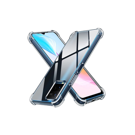Vivo Y21d Transparent Soft TPU Silicone Bumper Cover