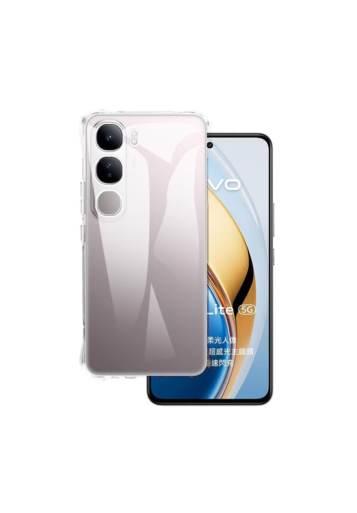 Vivo Y300 Transparent Soft TPU Silicone Bumper Cover