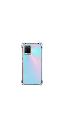 Vivo Y21T Transparent Soft TPU Silicone Bumper Cover