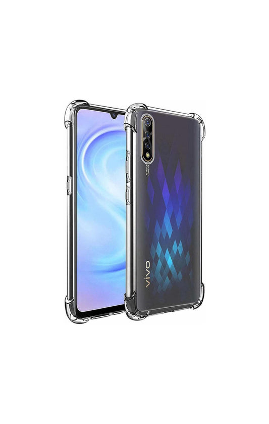 Vivo S1 Transparent Soft TPU Silicone Bumper Cover